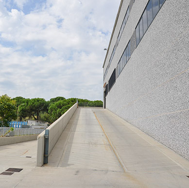 rampa esterna accesso primo piano