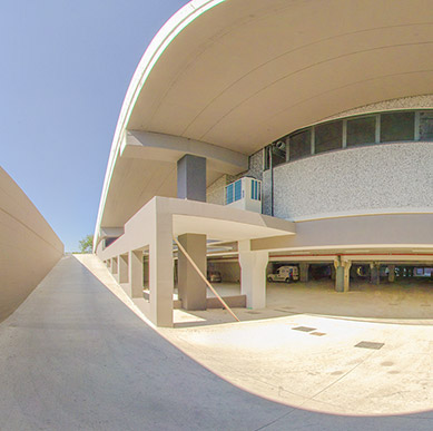 rampa accesso garage