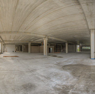 magazzino vista rampa