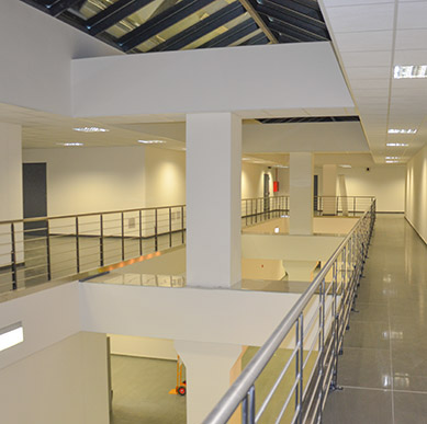 corridoi di ingresso illuminato